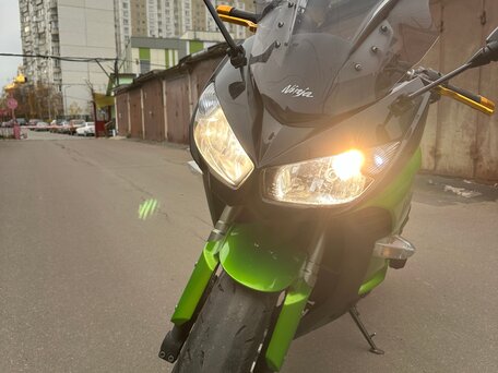 2011 Kawasaki Z 1000SX, зелёный, 670000 рублей, вид 2