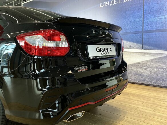 2026 Lada (ВАЗ) Granta Sport I Рестайлинг, чёрный, 1627000 рублей - вид 16
