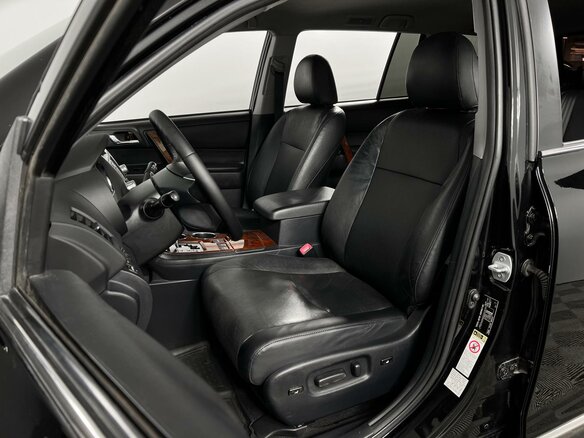 2012 Toyota Highlander II (XU40) Рестайлинг, чёрный - вид 9