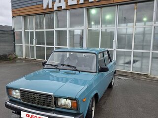 2003 Lada (ВАЗ) 2107, синий, 130000 рублей, вид 1