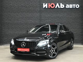 2014 Mercedes-Benz C-Класс 180 IV (W205), чёрный, 1570000 рублей, вид 1