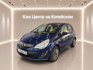 2012 Opel Corsa D Рестайлинг II, синий, 545000 рублей, вид 4