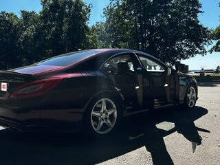 2012 Mercedes-Benz CLS 500 II (C218), пурпурный, 2200000 рублей, вид 5