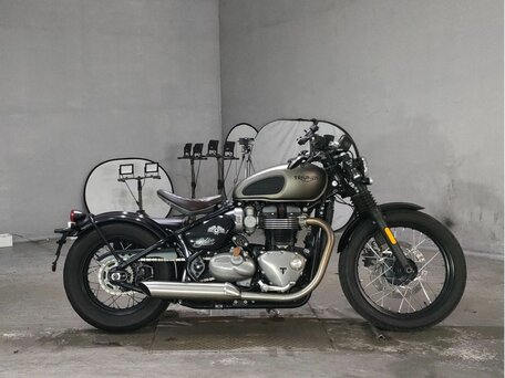 2018 Triumph Bonneville Bobber, серый, 1245000 рублей, вид 1