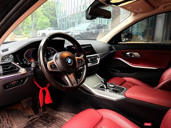 2022 BMW 3 серии 320i VII (G2x), фиолетовый - вид 7