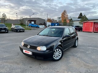 2001 Volkswagen Golf IV, чёрный, 450000 рублей, вид 1