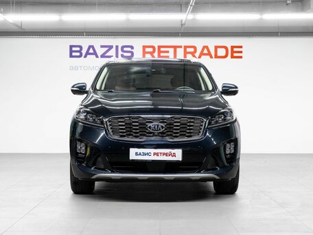 2019 Kia Sorento III Prime Рестайлинг, синий, 3529000 рублей, вид 2