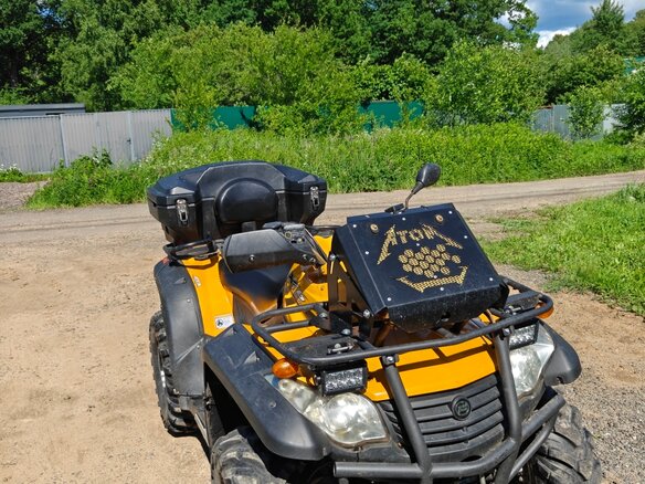 2014 CFMoto CF600-X6, жёлтый, 545000 рублей - вид 12