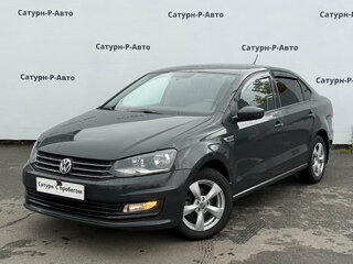 2018 Volkswagen Polo V Рестайлинг, серый, 1090000 рублей, вид 1