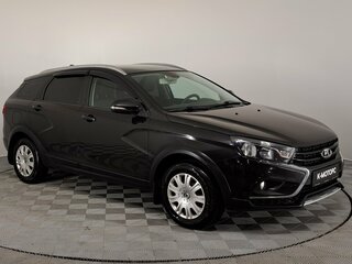 2019 Lada (ВАЗ) Vesta SW Cross I, чёрный, 1130000 рублей, вид 3