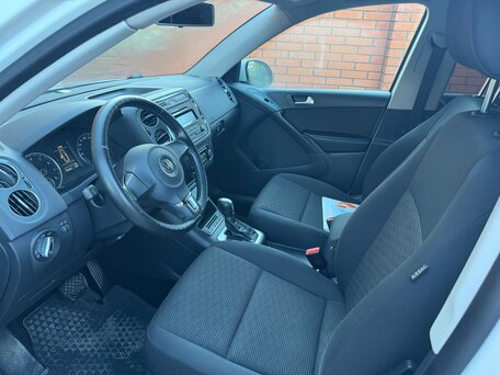 2014 Volkswagen Tiguan I Рестайлинг, белый, 1350000 рублей, вид 5