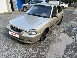 2005 Hyundai Accent ТагАЗ II, бежевый, 220000 рублей, вид 1