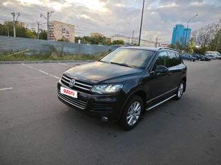 2012 Volkswagen Touareg II, чёрный, 2250000 рублей, вид 1