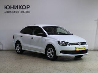 2014 Volkswagen Polo V, белый, 559000 рублей, вид 3