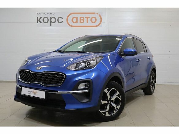 2020 Kia Sportage IV Рестайлинг, синий, 2241000 рублей