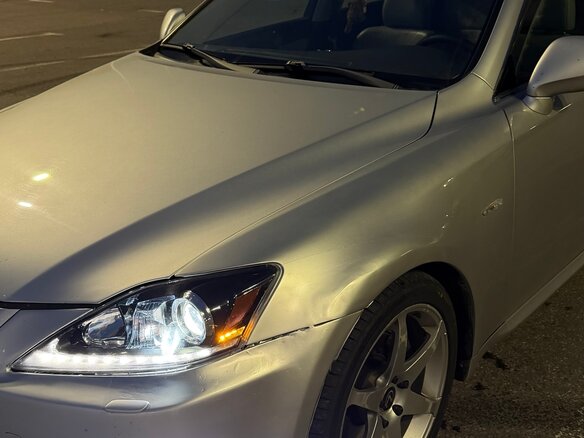 2007 Lexus IS 250 II, серебристый, 1000000 рублей - вид 3