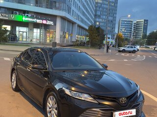 2018 Toyota Camry VIII (XV70), чёрный, 2290000 рублей, вид 1