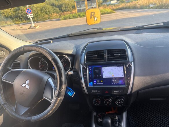 2013 Mitsubishi ASX I Рестайлинг, чёрный, 1430000 рублей - вид 6