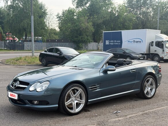 2003 Mercedes-Benz SL-Класс 500 5-speed V (R230), серый