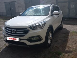 2018 Hyundai Santa Fe III Рестайлинг, белый, 2350000 рублей, вид 1