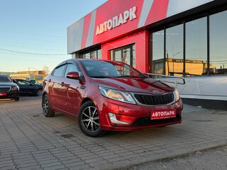 2012 Kia Rio 4-speed III, красный, 929000 рублей, вид 1