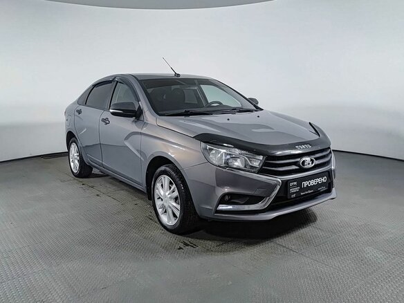 2016 Lada (ВАЗ) Vesta I, серый, 555760 рублей - вид 2