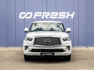 2021 Infiniti QX80 I Рестайлинг 3, белый, 6990000 рублей, вид 3