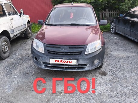 2013 Lada (ВАЗ) Granta I, красный, 230000 рублей, вид 1