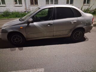 2008 Lada (ВАЗ) Kalina I, серебристый, 200000 рублей, вид 4