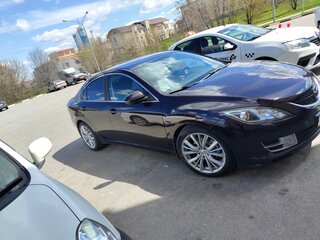 2008 Mazda 6 II (GH), пурпурный, 980000 рублей, вид 3