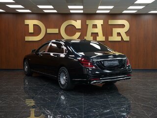 2019 Mercedes-Benz Maybach S-Класс 450 I (X222) Рестайлинг, чёрный, 9881660 рублей, вид 4