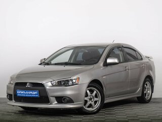 2012 Mitsubishi Lancer X Рестайлинг, серебристый, 879000 рублей, вид 2