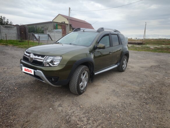 2016 Renault Duster I Рестайлинг, зелёный - вид 3