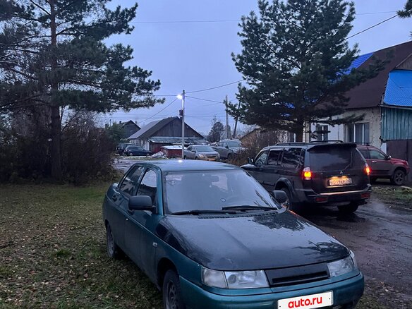 2000 Lada (ВАЗ) 2110, зелёный, 119000 рублей
