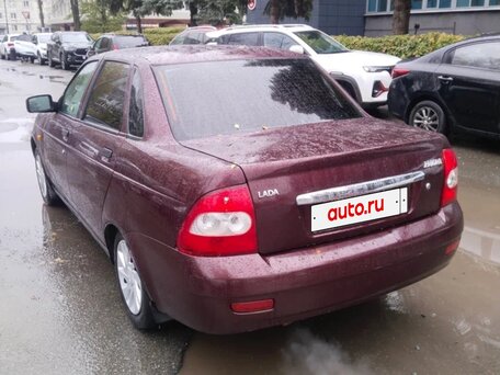 2008 Lada (ВАЗ) Priora I, пурпурный, 140000 рублей, вид 4