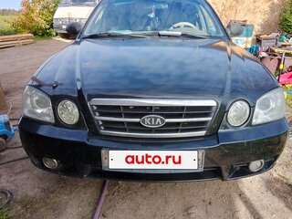 2005 Kia Magentis I Рестайлинг, чёрный, 380000 рублей, вид 1