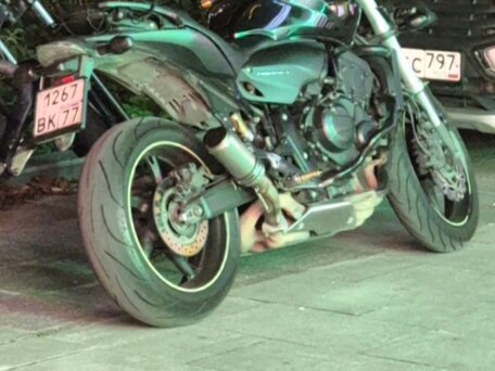 2009 Honda CB 600F Hornet, чёрный, 465000 рублей, вид 4