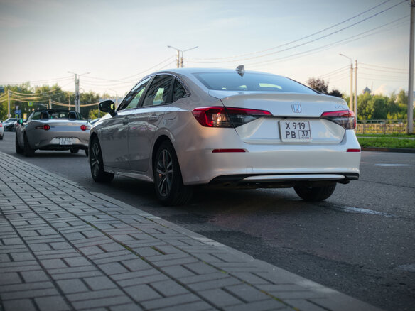 2022 Honda Civic XI, белый, 2300000 рублей - вид 6