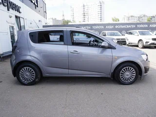 2012 Chevrolet Aveo II, серый, 535000 рублей, вид 4