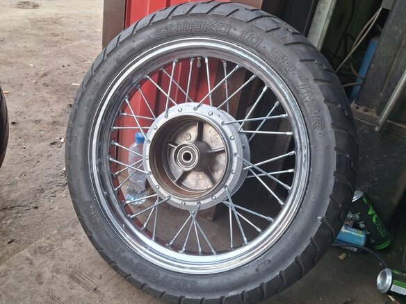 2001 Honda CB 400SS, красный, 300000 рублей - вид 12