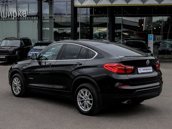 2017 BMW X4 20d I (F26), чёрный - вид 6