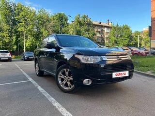 2013 Mitsubishi Outlander III, чёрный, 1330000 рублей, вид 3