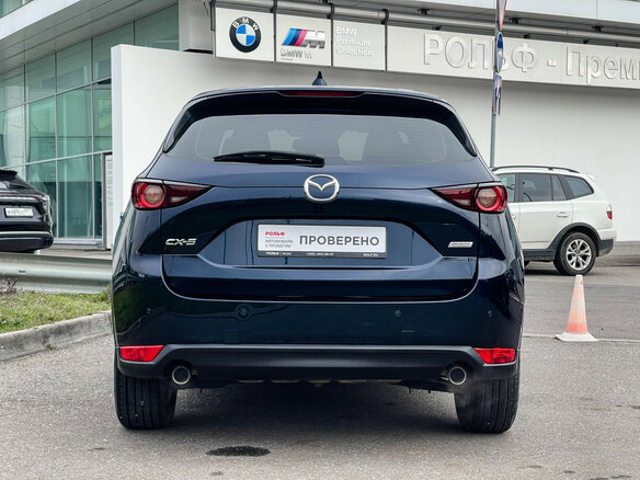 2018 Mazda CX-5 II, синий, 2409000 рублей - вид 5