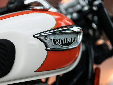2004 Triumph Bonneville T100, белый, 464356 рублей, вид 5
