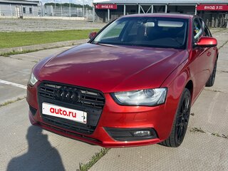 2015 Audi A4 IV (B8) Рестайлинг, красный, 1280000 рублей, вид 1