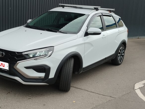 2024 Lada (ВАЗ) Vesta SW Cross I Рестайлинг (NG), белый, 1600000 рублей