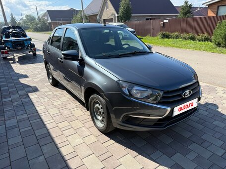 2024 Lada (ВАЗ) Granta I Рестайлинг, серый, 860000 рублей, вид 3