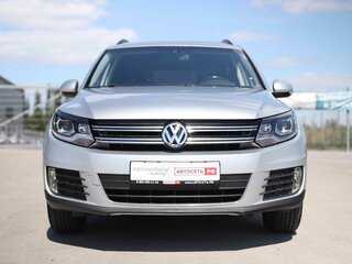 2016 Volkswagen Tiguan I Рестайлинг, серый, 1411162 рублей, вид 2