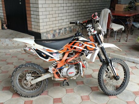 2023 Kayo Basic TT125, оранжевый, 65000 рублей, вид 2