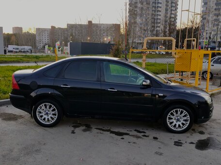 2007 Ford Focus II, чёрный, 370000 рублей, вид 5